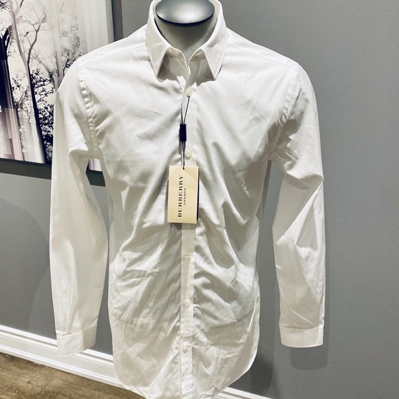Burberry Other - BURBERRY- White Button shirt- 15R